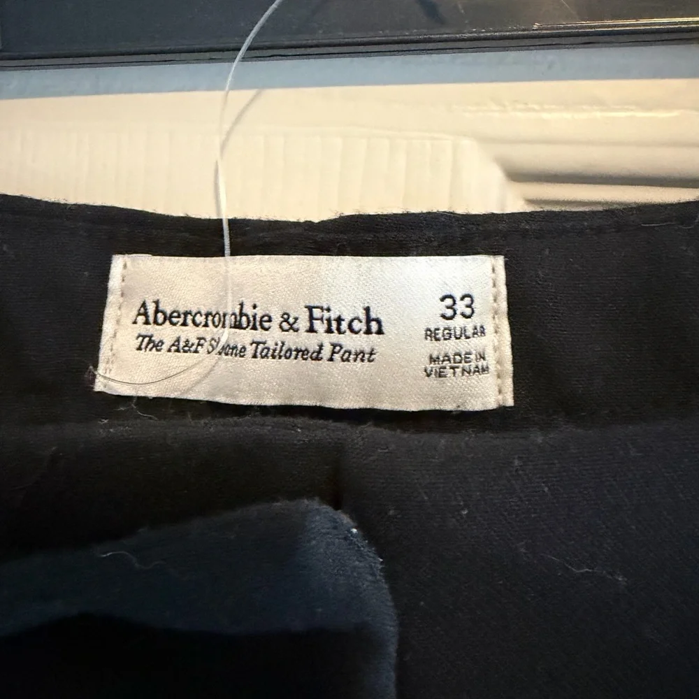 Abercrombie Sloane Tailored Wide Leg Pant - Picture 3 of 3